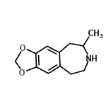 CAS#: 785714-80-9, 6-Methyl-6,7,8,9-tetrahydro-5H-[1,3]dioxolo[4,5-h][3]benzazepine