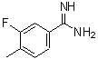 CAS#: 785754-37-2, 3-Fluoro-4-methylbenzenecarboximidamide
