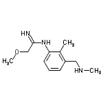 CAS#: 785758-57-8, 2-Methoxy-N-{2-methyl-3-[(methylamino)methyl]phenyl}ethanimidamide