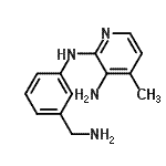 CAS 登录号：785759-90-2， N-[3-(氨基甲基)苯基]-4-甲基-吡啶-2,3-二胺