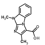 CAS#: 785764-10-5, 2,9-Dimethyl-9H-imidazo[1,2-a]benzimidazole-3-carboxylic acid