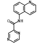 CAS#: 785819-27-4, N-(5-Quinolinyl)-2-pyrazinecarboxamide