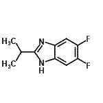 CAS#: 78582-00-0, 5,6-Difluoro-2-isopropyl-1H-benzimidazole