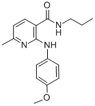CAS#: 78593-77-8, 2-[(4-Methoxyphenyl)Amino]-6-Methyl-N-Propylpyridine-3-Carboxamide