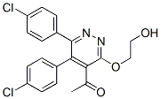 CAS#: 78613-00-0, 1-[5,6-Bis(4-Chlorophenyl)-3-(2-Hydroxyethoxy)Pyridazin-4-Yl]Ethanone