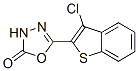 CAS#: 78620-31-2, 5-(3-Chloro-1-Benzothiophen-2-Yl)-3H-1,3,4-Oxadiazol-2-One