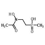 CAS 登录号：786592-70-9， {2-[乙酰基(羟基)氨基]乙基}甲基次磷酸