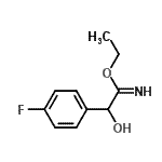 CAS#: 786595-17-3, Ethyl 2-(4-fluorophenyl)-2-hydroxyethanimidate