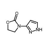 CAS#: 786700-22-9, 3-(1H-Pyrazol-3-yl)-1,3-oxazolidin-2-one