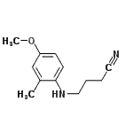 CAS#: 786700-82-1, 4-[(4-Methoxy-2-methylphenyl)amino]butanenitrile