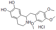CAS 登录号：78685-99-1， 1-[(2,4,5-三甲氧基苯基)甲基]-1,2,3,4-四氢异喹啉-6,7-二醇盐酸盐