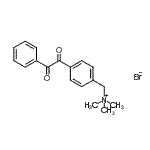 CAS#: 78697-23-1, N,N,N-Trimethyl{4-[oxo(phenyl)acetyl]phenyl}methanaminium bromide