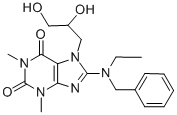 CAS#: 78720-96-4, 7-(2,3-Dihydroxypropyl)-8-(Ethyl-(Phenylmethyl)Amino)-1,3-Dimethylpurine-2,6-Dione