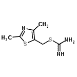 CAS#: 787505-39-9, (2,4-Dimethyl-1,3-thiazol-5-yl)methyl carbamimidothioate