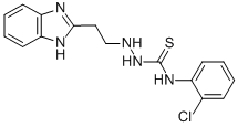 CAS#: 78772-46-0, 1-[2-(1H-Benzimidazol-2-Yl)Ethylamino]-3-(2-Chlorophenyl)Thiourea