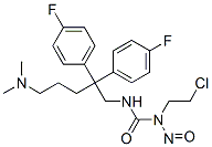 CAS 登录号：78850-51-8， 1-(2-氯乙基)-3-[5-二甲基氨基-2,2-二(4-氟苯基)戊基]-1-亚硝基脲