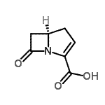CAS#: 78854-41-8, (5R)-7-Oxo-1-azabicyclo[3.2.0]hept-2-ene-2-carboxylic acid