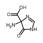 CAS#: 78868-87-8, 4-Amino-5-oxo-4,5-dihydro-1H-imidazole-4-carboxylic acid