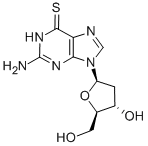 CAS 登录号:789-61-7, 6-硫代-2'-脱氧鸟苷