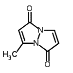 CAS#: 78901-41-4, 3-Methyl-1H,5H-pyrazolo[1,2-a]pyrazole-1,5-dione