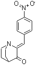CAS 登录号：78961-43-0， (2Z)-2-(4-硝基苄基亚基)奎宁环-3-酮