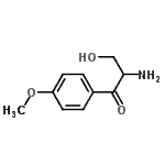 CAS#: 790158-27-9, 2-Amino-3-hydroxy-1-(4-methoxyphenyl)-1-propanone
