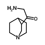 CAS#: 790172-84-8, 2-Amino-1-(1-azabicyclo[2.2.2]oct-3-yl)ethanone