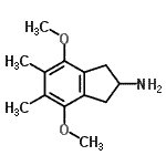 CAS#: 790175-64-3, 4,7-Dimethoxy-5,6-dimethyl-2-indanamine