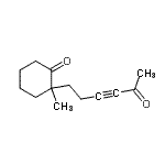 CAS#: 790227-68-8, 2-Methyl-2-(5-oxo-3-hexyn-1-yl)cyclohexanone