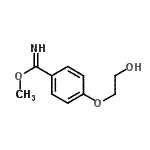 CAS#: 790602-34-5, Methyl 4-(2-hydroxyethoxy)benzenecarboximidate