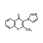 CAS#: 790617-62-8, 3-(1H-Imidazol-1-yl)-2-methyl-4H-chromen-4-one