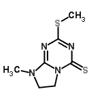 CAS#: 790619-44-2, 8-Methyl-2-(methylsulfanyl)-7,8-dihydroimidazo[1,2-a][1,3,5]triazine-4(6H)-thione