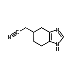 CAS#: 790650-25-8, 2-(4,5,6,7-tetrahydro-1H-benzimidazol-5-yl)acetonitrile