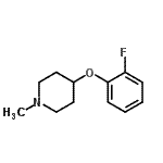 CAS#: 790667-57-1, 4-(2-Fluorophenoxy)-1-methylpiperidine