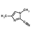 CAS#: 79080-36-7, 1,4-Dimethyl-1H-imidazole-2-carbonitrile
