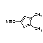 CAS#: 79080-38-9, 1,2-Dimethyl-1H-imidazole-4-carbonitrile