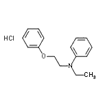 CAS 登录号：79084-84-7， N-乙基-N-(2-苯氧基乙基)苯胺盐酸盐(1:1)