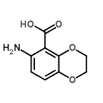 CAS#: 791009-51-3, 6-Amino-2,3-dihydro-1,4-benzodioxine-5-carboxylic acid