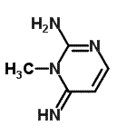 CAS#: 791015-63-9, 6-Imino-1-methyl-1,6-dihydro-2-pyrimidinamine
