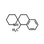 CAS#: 791039-46-8, 1-Methyl-3,4-dihydro-1H-spiro[naphthalene-2,2'-piperidine]