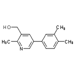 CAS 登录号：791056-33-2， [5-(3,4-二甲基苯基)-2-甲基-3-吡啶基]甲醇