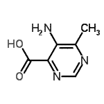 CAS#: 791056-59-2, 5-Amino-6-methyl-4-pyrimidinecarboxylic acid