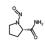 CAS 登录号：79108-51-3， 1-亚硝基-L-脯氨酰胺
