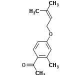 CAS#: 791113-29-6, 1-{2-Methyl-4-[(3-methyl-2-buten-1-yl)oxy]phenyl}ethanone