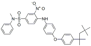 CAS#: 79135-82-3, N-Methyl-3-Nitro-N-Phenyl-4-[[4-[4-(2,4,4-Trimethylpentan-2-Yl)Phenoxy]Phenyl]Amino]Benzenesulfonamide