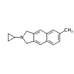 CAS#: 791534-29-7, 2-Cyclopropyl-6-methyl-2,3-dihydro-1H-benzo[f]isoindole
