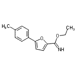 CAS#: 791548-13-5, Ethyl 5-(4-methylphenyl)-2-furancarboximidate