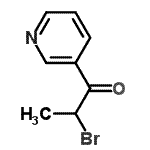 CAS#: 79156-08-4, 2-Bromo-1-(3-pyridinyl)-1-propanone