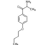 CAS 登录号：791586-69-1， 2-氨基-1-(4-丁氧基苯基)-1-丙酮