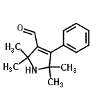 CAS#: 791591-55-4, 2,2,5,5-Tetramethyl-4-phenyl-2,5-dihydro-1H-pyrrole-3-carbaldehyde